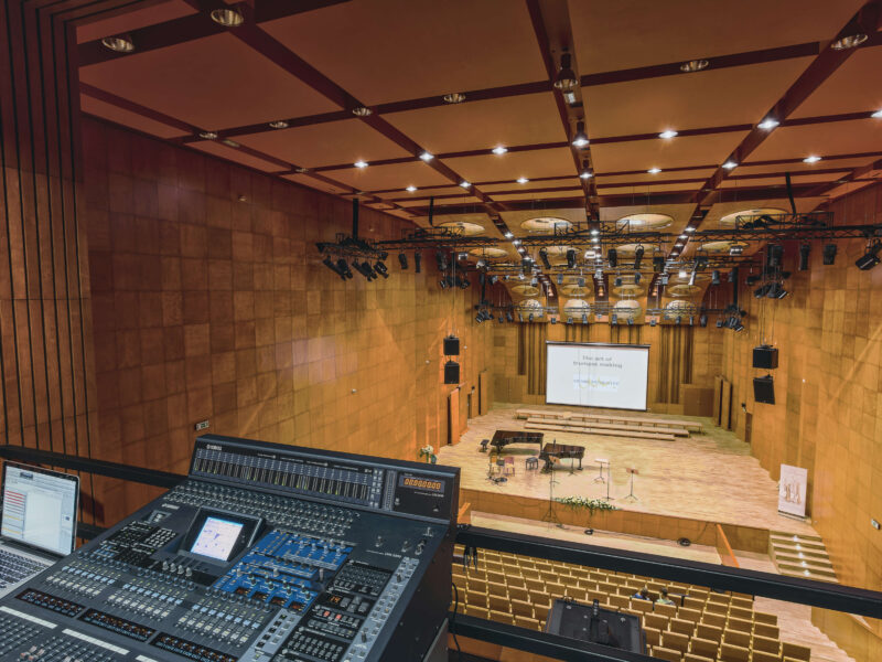 Akademia Muzyczna Łódź, realizacja AplusV, zdjęcie 2