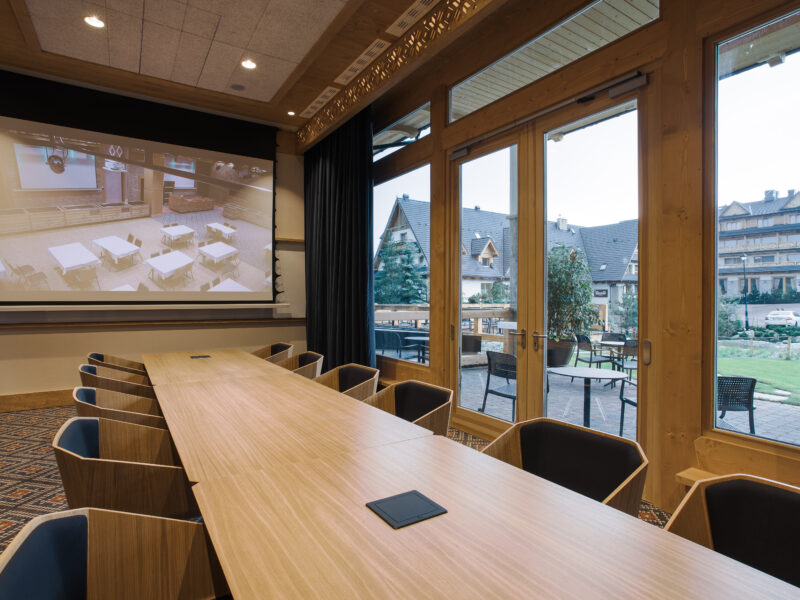 Bania Conference Center, realizacja AplusV, zdjęcie 1