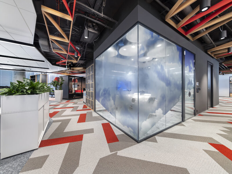 CUSHMAN&WAKEFIELD realizacja A+V proj Massive Desing fot Szymon Polanski, zdjęcie 4