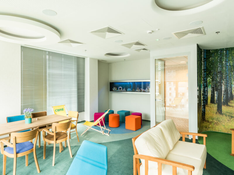 Biuro CBRE Warszawa, realizacja AplusV, zdjęcie 4