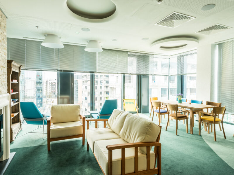 Biuro CBRE Warszawa, realizacja AplusV, zdjęcie Biuro CBRE Warszawa, realizacja AplusV, zdjęcie 6