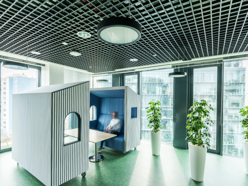 Biuro CBRE Warszawa, realizacja AplusV, zdjęcie 8