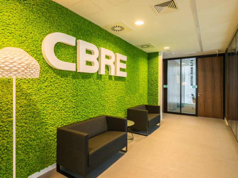 Biuro CBRE Warszawa, realizacja AplusV, zdjęcie 12