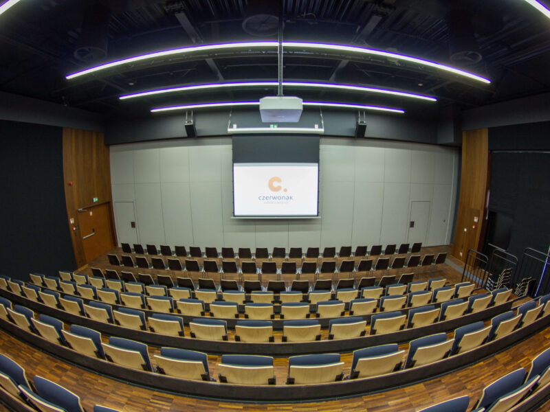 Sala widowiskowo-koncertowa w Koziegłowach, realizacja AplusV, zdjęcie 1