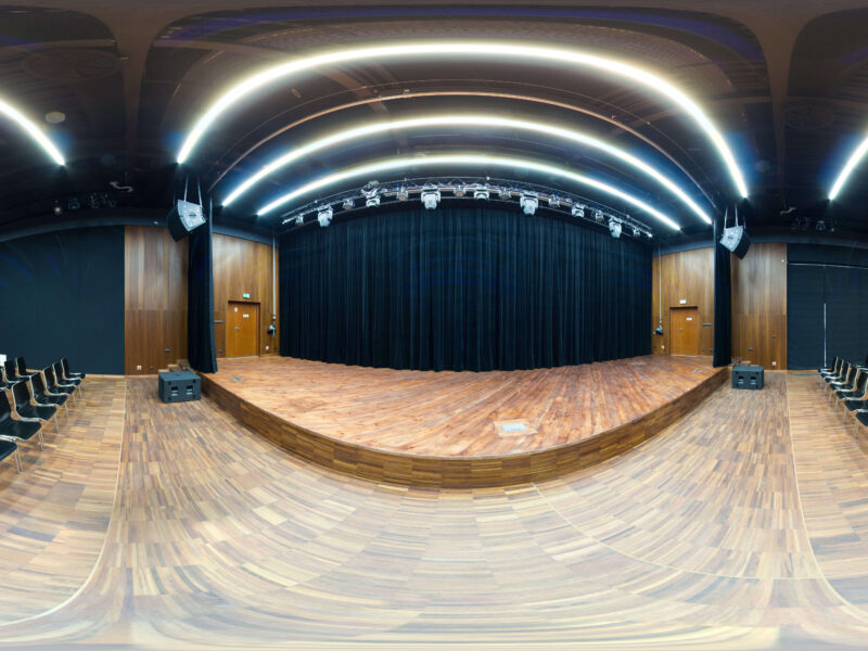 Sala widowiskowo-koncertowa w Koziegłowach, realizacja AplusV, zdjęcie 2