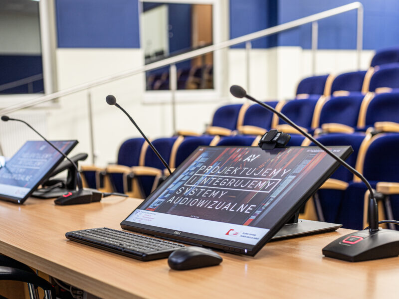 system audiowizualny na uczelni