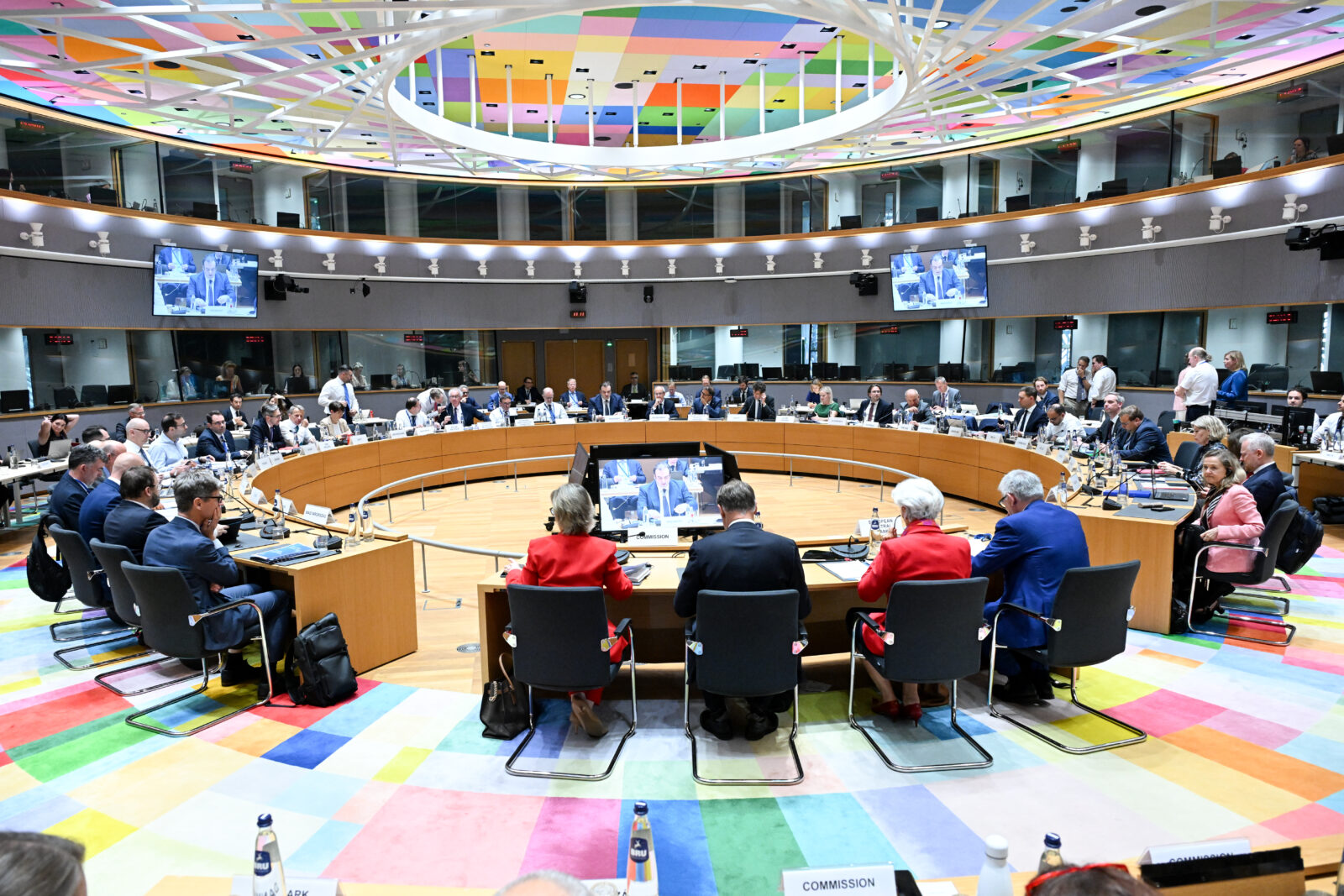 Sukces modernizacji sali konferencyjnej Rady Europejskiej w budynku Europa w Brukseli