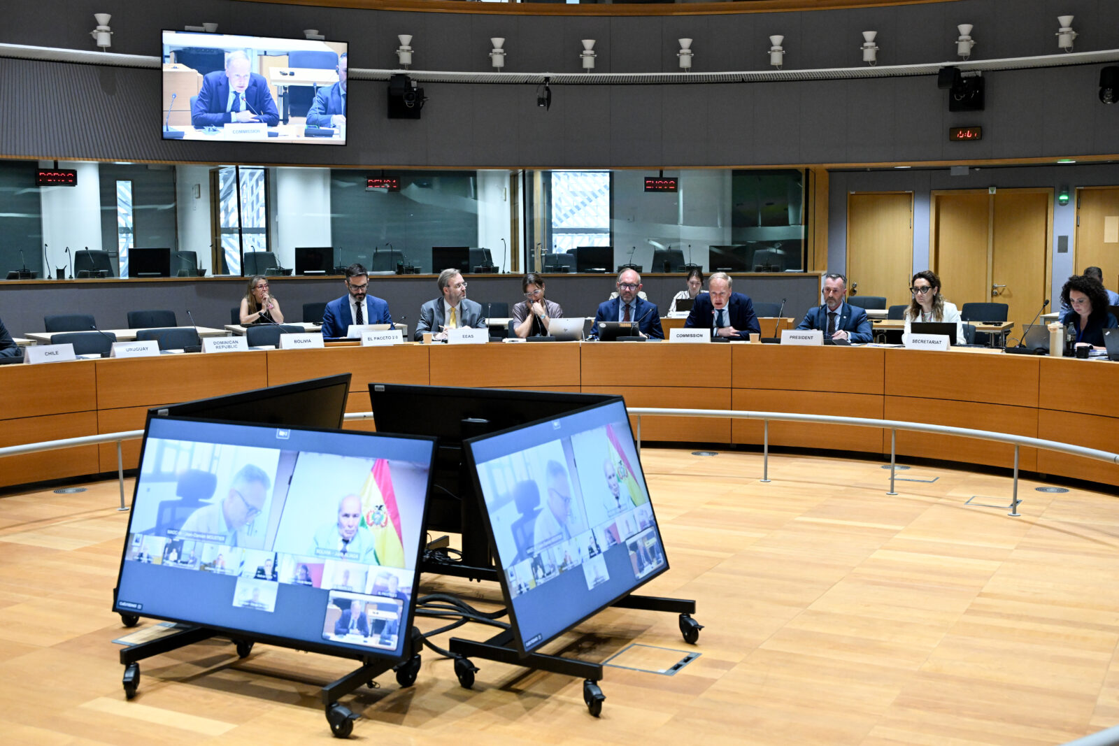 Sukces modernizacji sali konferencyjnej Rady Europejskiej w budynku Europa w Brukseli